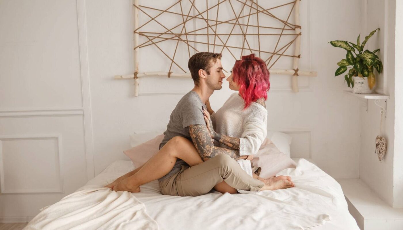 Romantyczny nastrój w sypialni